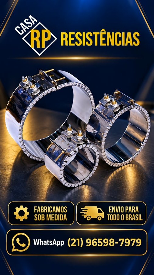 Resistência circular para forno e equipamentos redondos — Casa RP