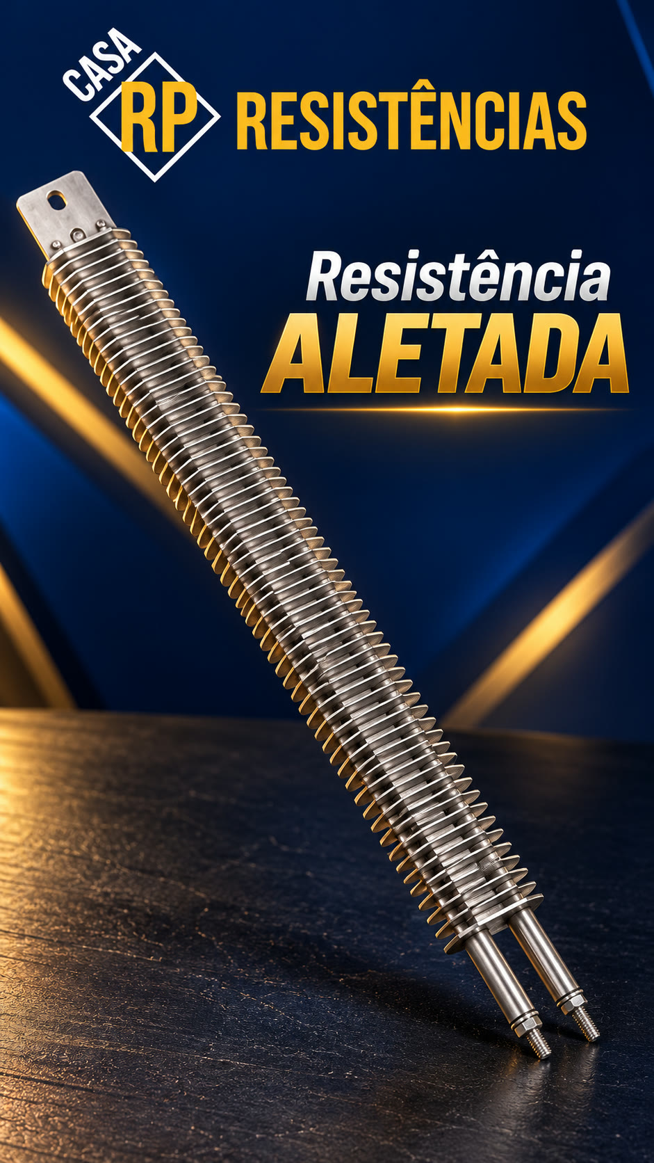 Resistência ALETADA para estufas 🌬️ As aletas espalham o calor e deixam a secagem mais… — Casa RP Resistências, Niterói