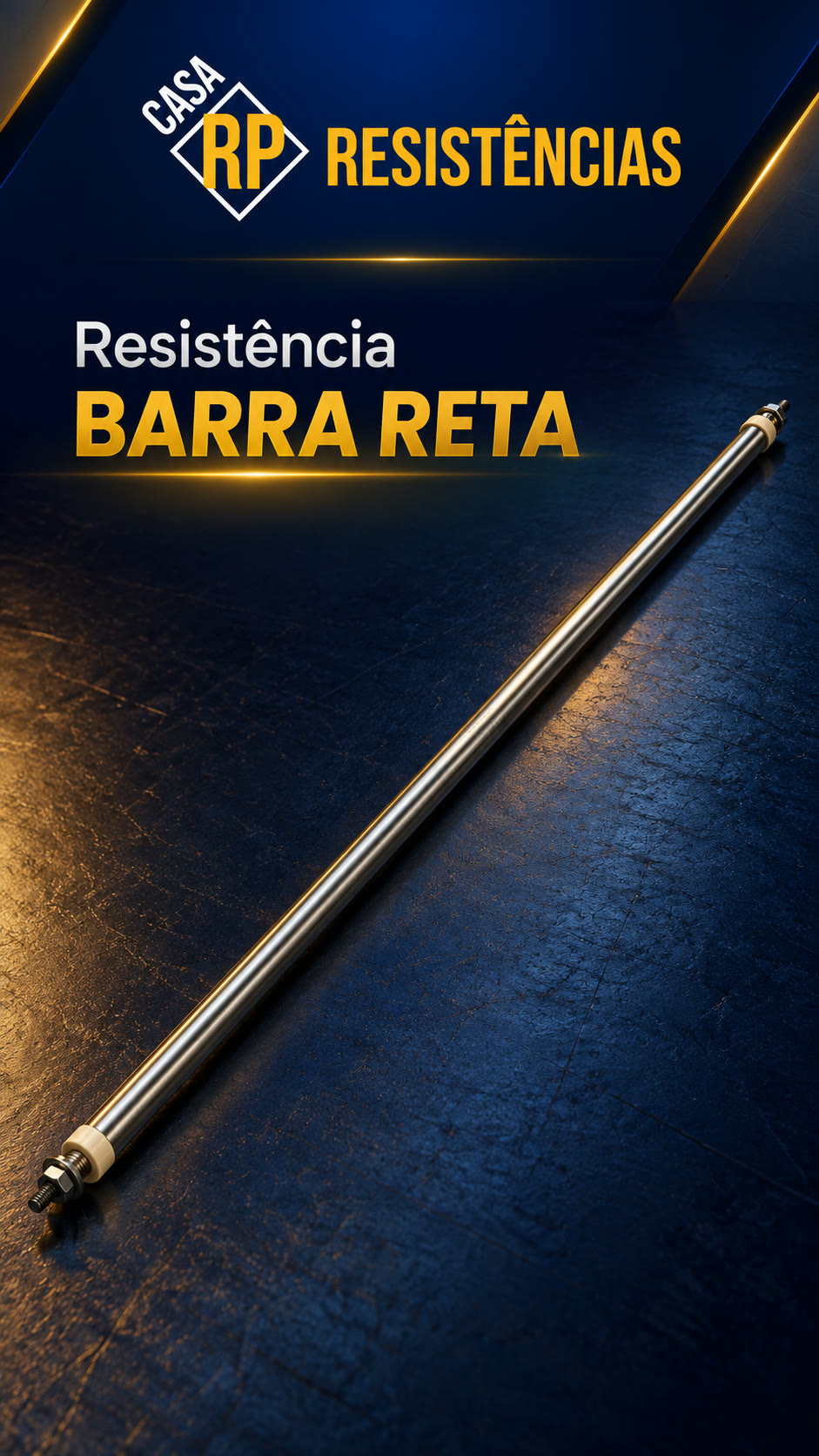 Resistência BARRA RETA para estufa 📏 Simples, resistente e no comprimento que você… — Casa RP Resistências, Niterói