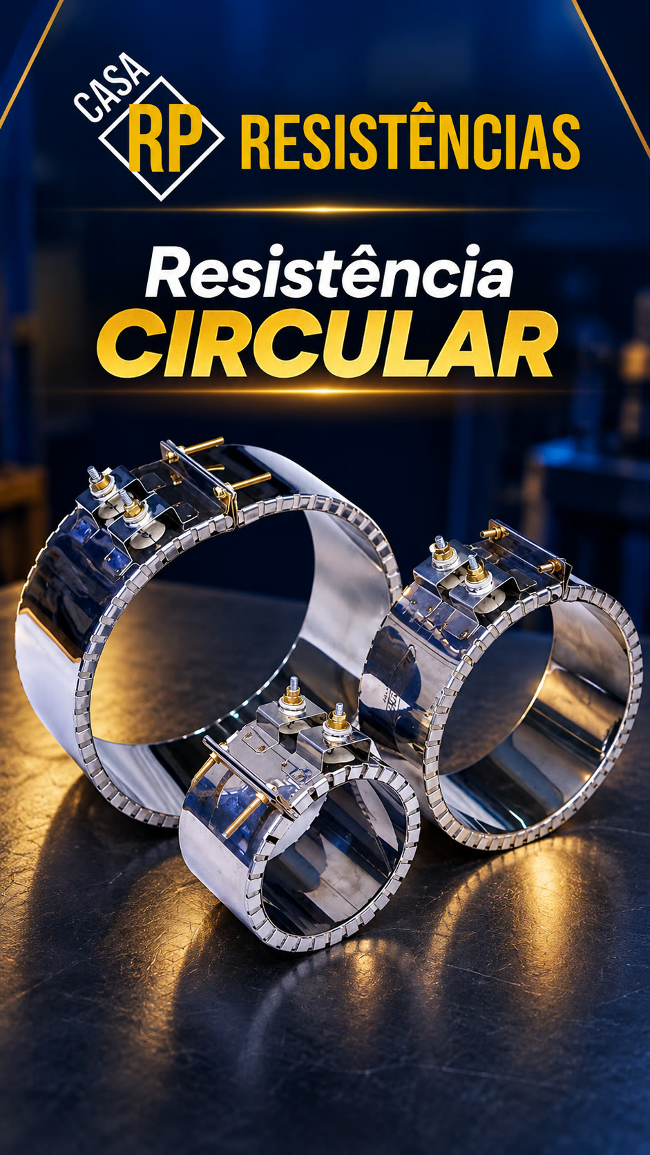 Resistência CIRCULAR ⭕ Forno, chapa e equipamentos redondos. Feita no diâmetro exato — Casa RP Resistências, Niterói