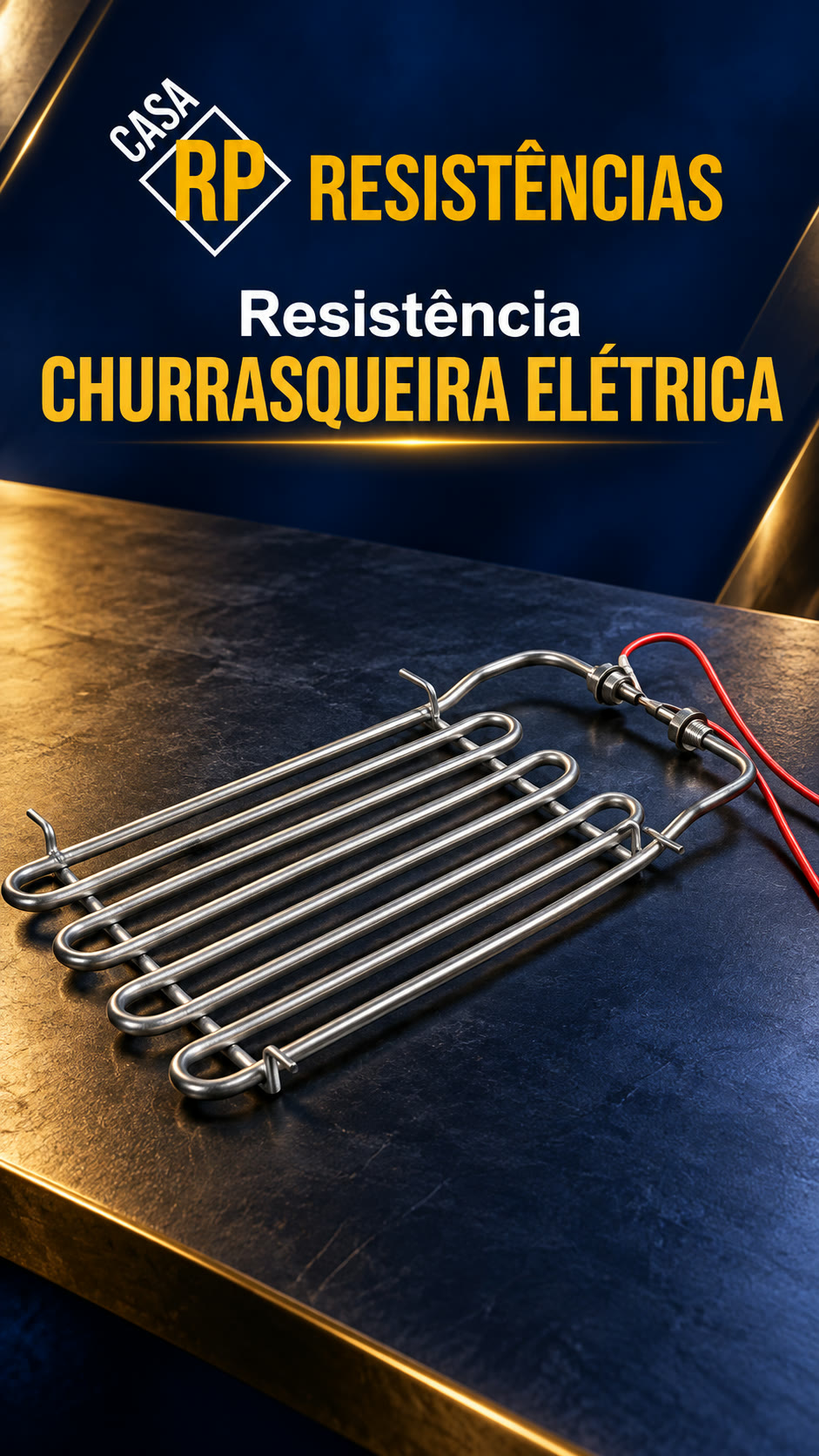 Resistência para CHURRASQUEIRA ELÉTRICA 🥩 Churrasco garantido, sem fumaça e sem carvão — Casa RP Resistências, Niterói