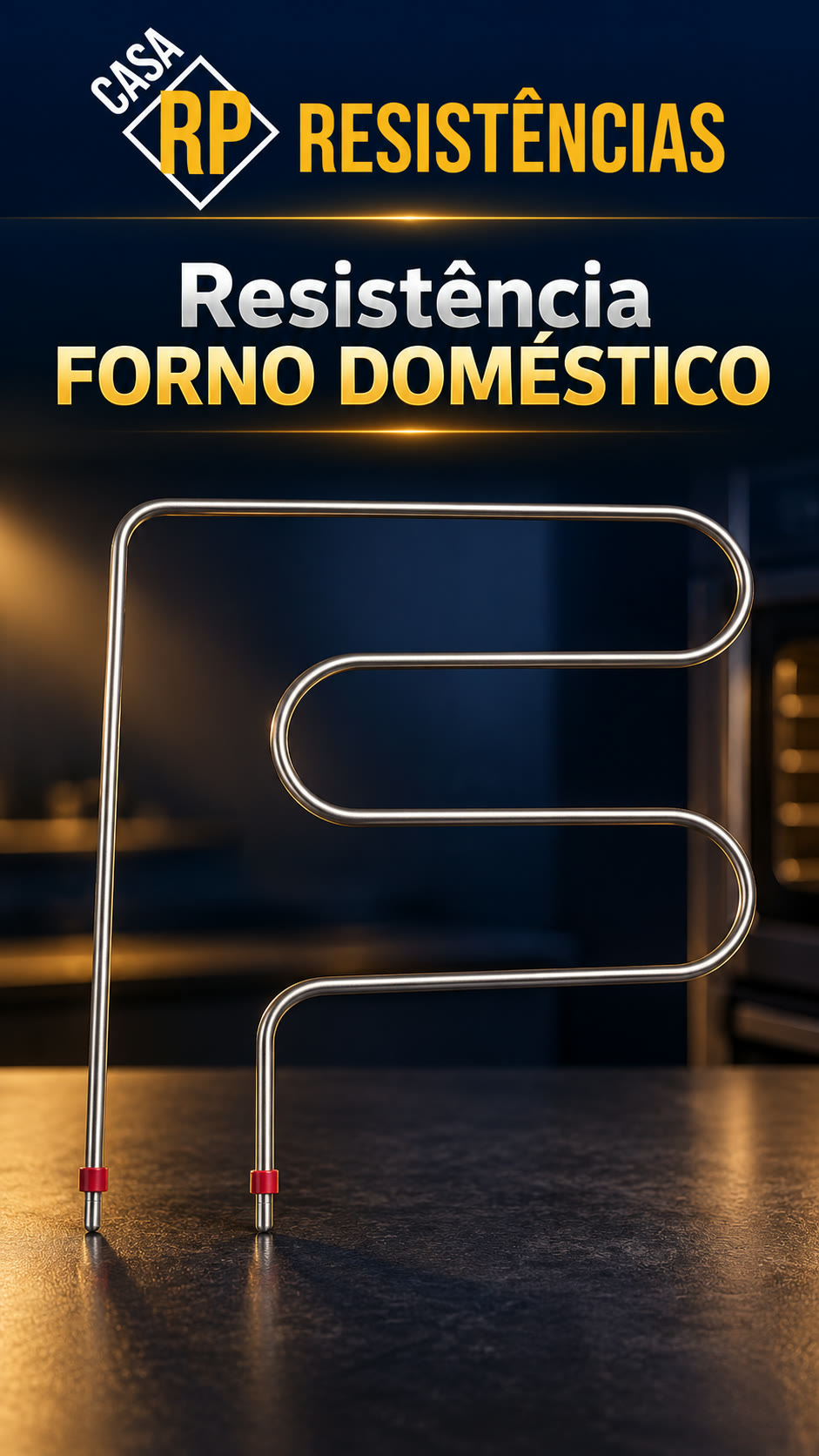 Resistência para FORNO ELÉTRICO doméstico 🏠 Seu forno de casa assando como novo — Casa RP Resistências, Niterói