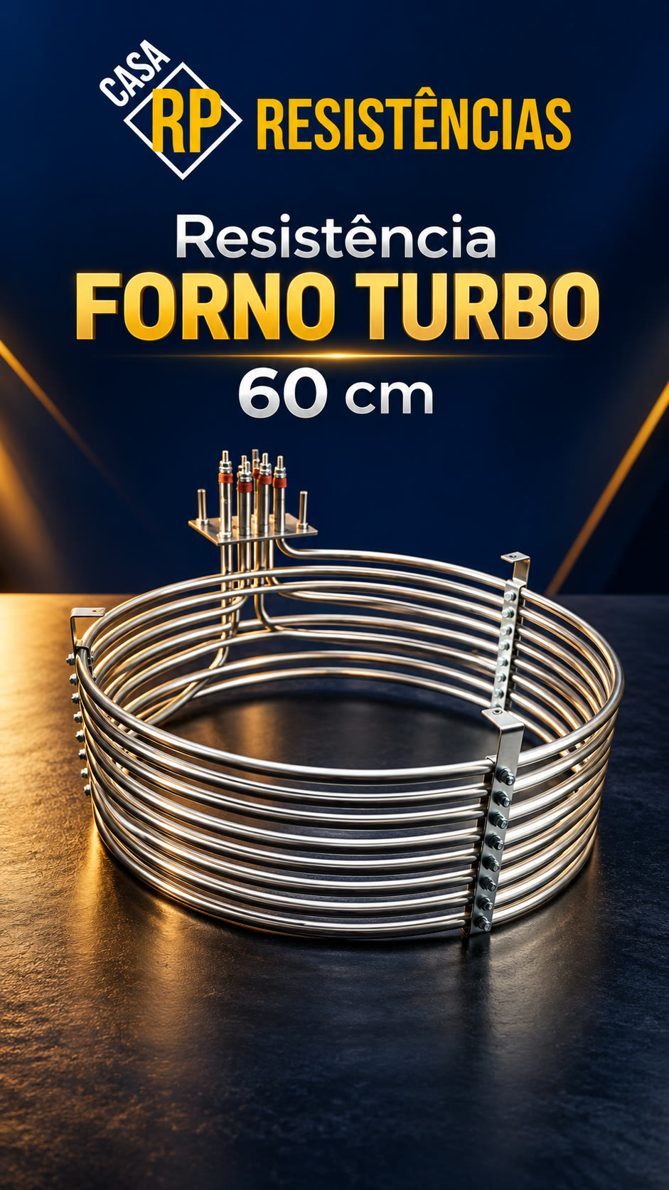 Resistência para FORNO TURBO 60cm 🔥 Forno industrial parado é prejuízo — temos a peça… — Casa RP Resistências, Niterói